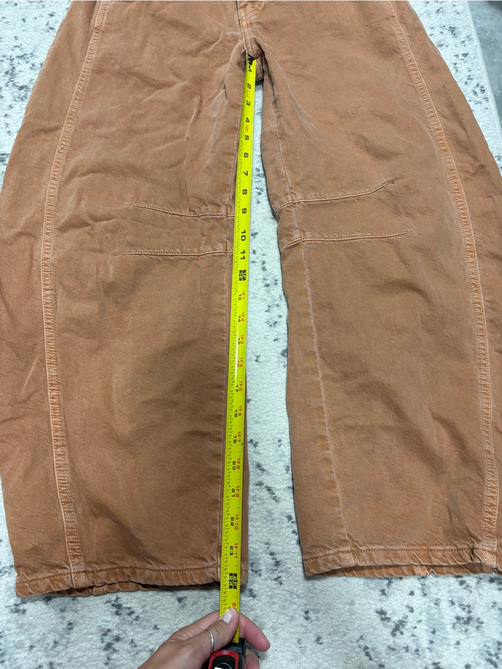 FREE PEOPLE WE THE FREE GOOD LUCK MID-RISE BARREL JEANS - Picture 10 of 10
